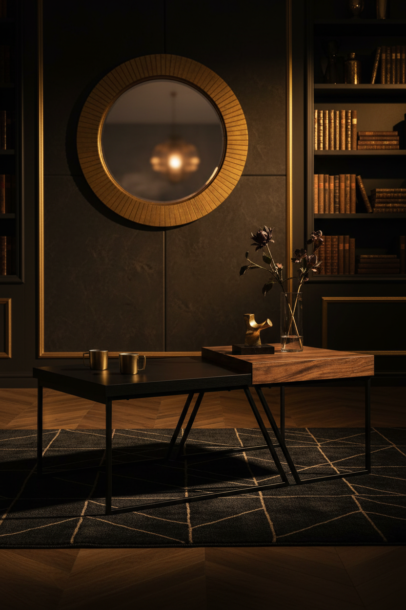 Tables Basses Gigognes — ambiance luxe