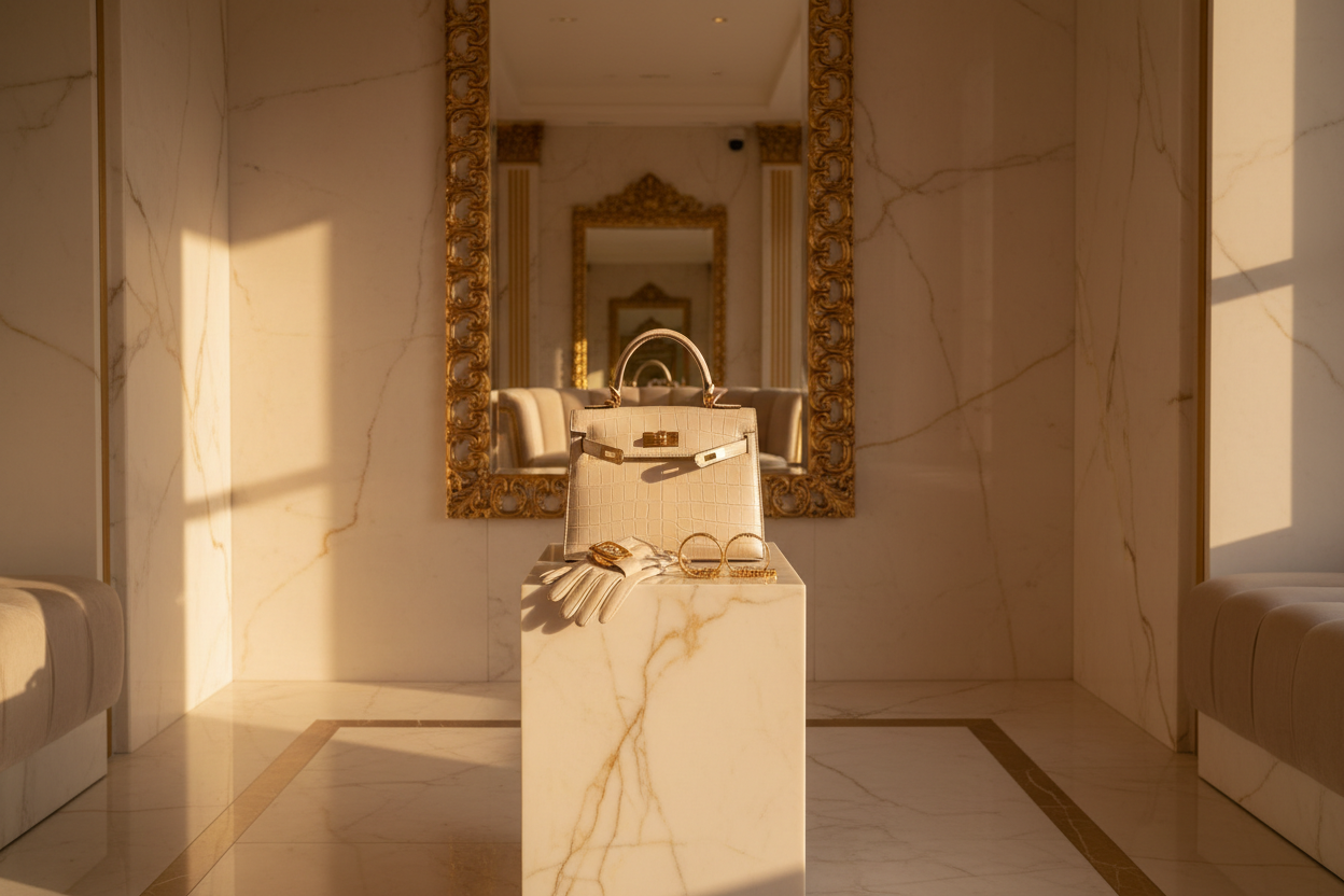 Intérieur boutique luxe