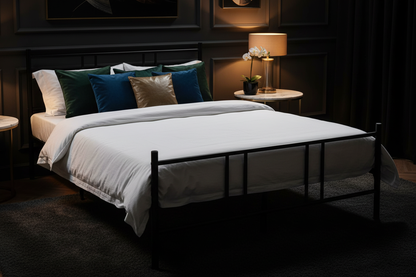 Lit Double Métal Luxe Fériona