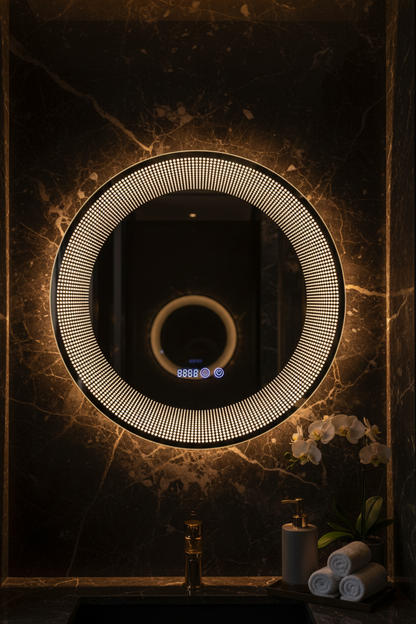 Miroir LED Salle de Bain Luxe Fériona