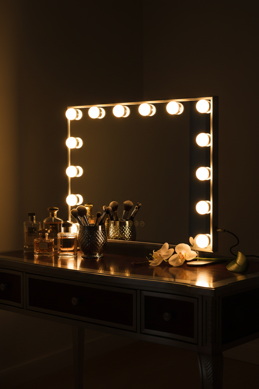 Miroir Maquillage Hollywood 14 LED Luxe Fériona