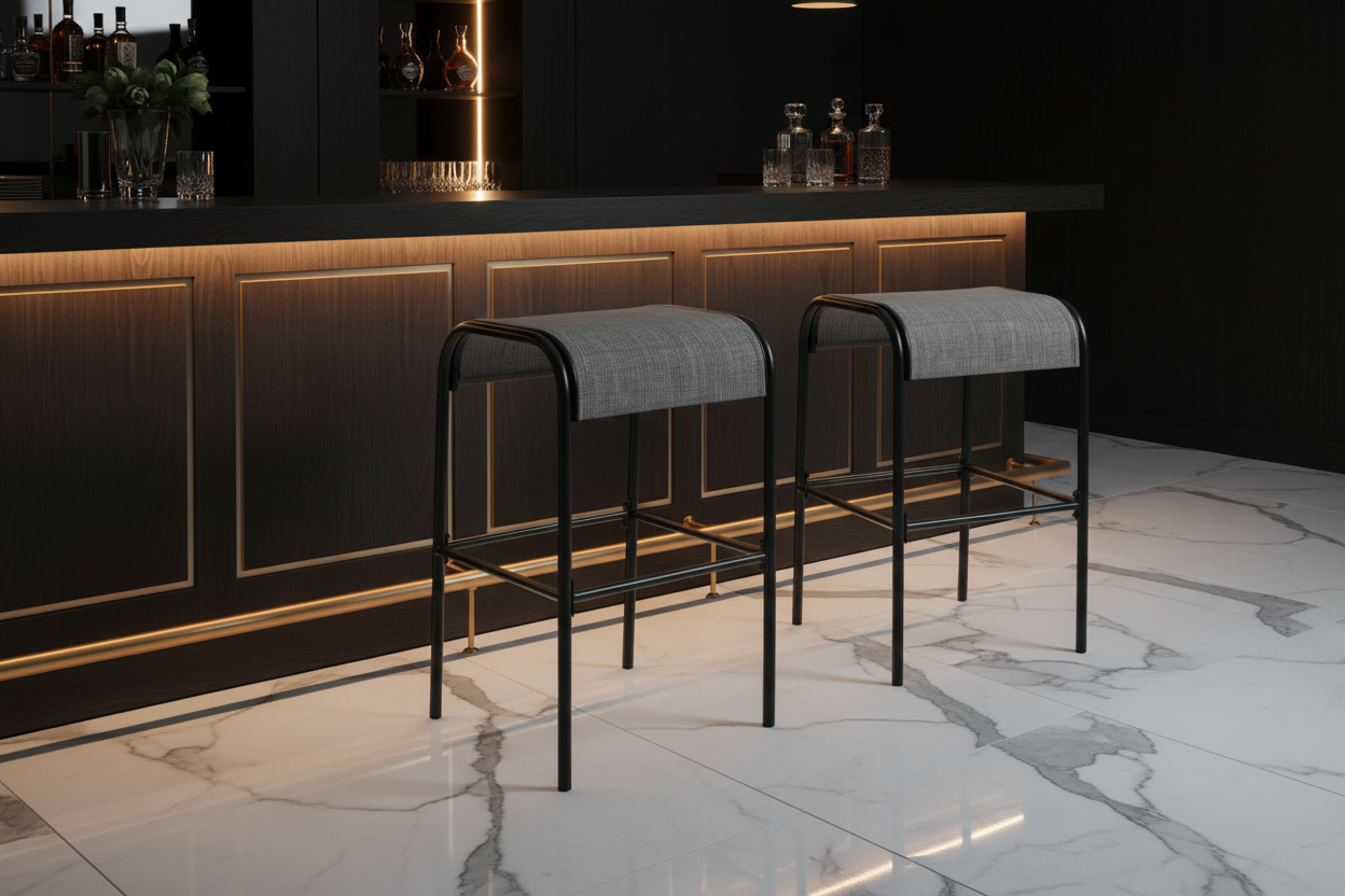 Tabourets de Bar — Version Luxe